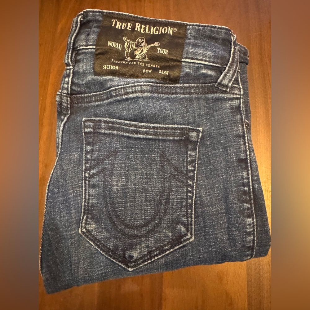 True Religion Dark Blue Denim Jeans